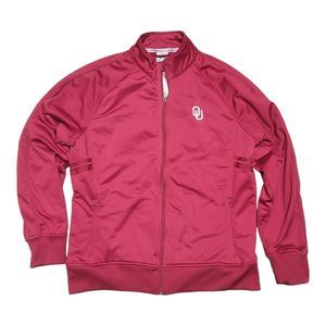 OU Sooners Level Wear Women's Long Sleeve Full Zip Jacket Size XL